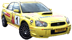 Subaru Rallye Wagen